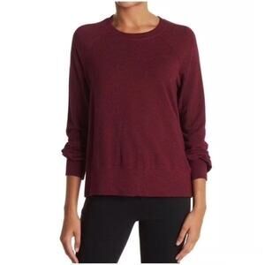 $104 New Sundry Raglan Sweatshirt Magenta - Small